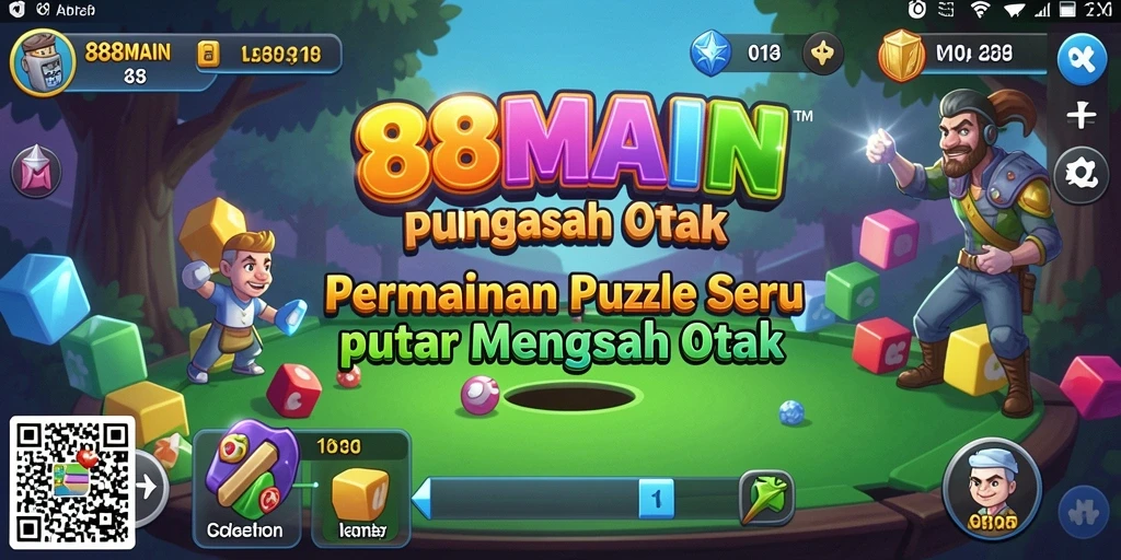 Gameplay seru 88MAIN dengan tantangan Puzzle yang beragam.