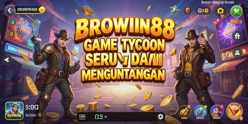 Tampilan gameplay BROWIN88 yang menarik dan penuh tantangan.