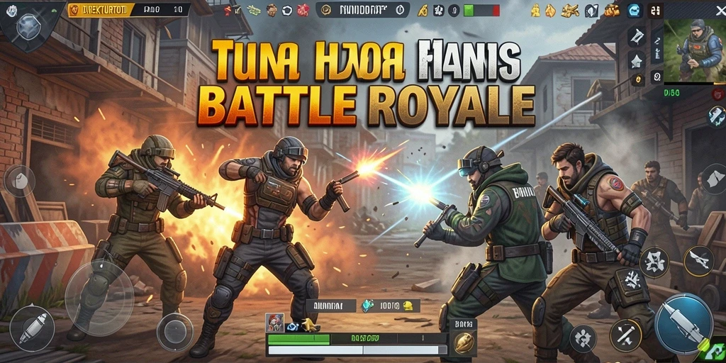 Tampilan gameplay seru DIREKTURTOTO dengan aksi bertempur yang mendebarkan.