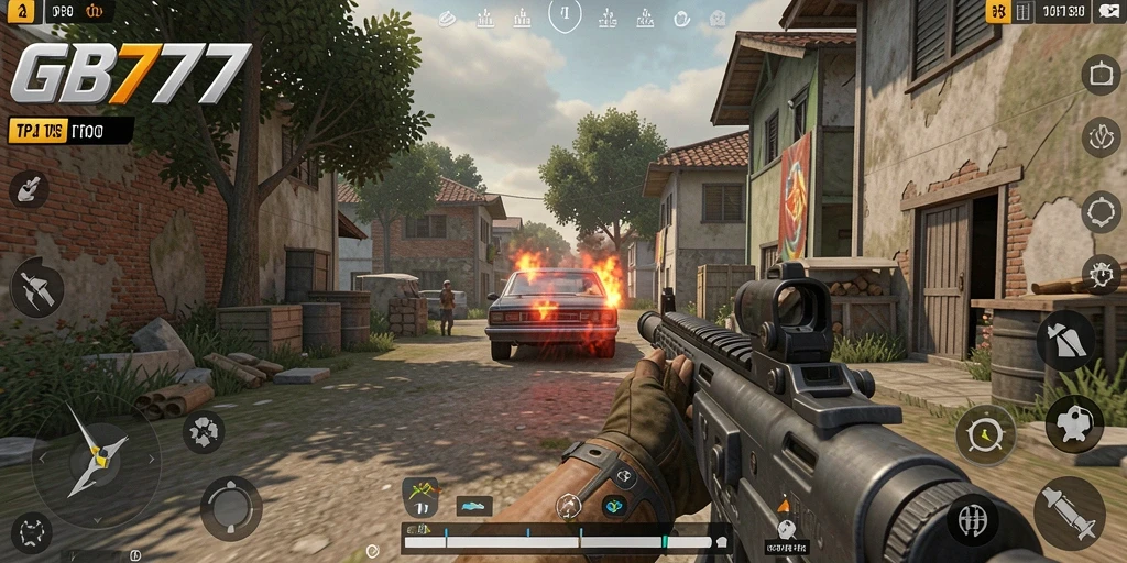 Tangkapan layar gameplay seru di GB777 menunjukkan pertempuran yang mendebarkan.