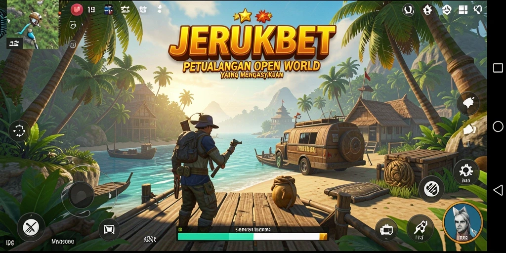 Tampilkan petualangan seru dalam dunia terbuka JERUKBET.
