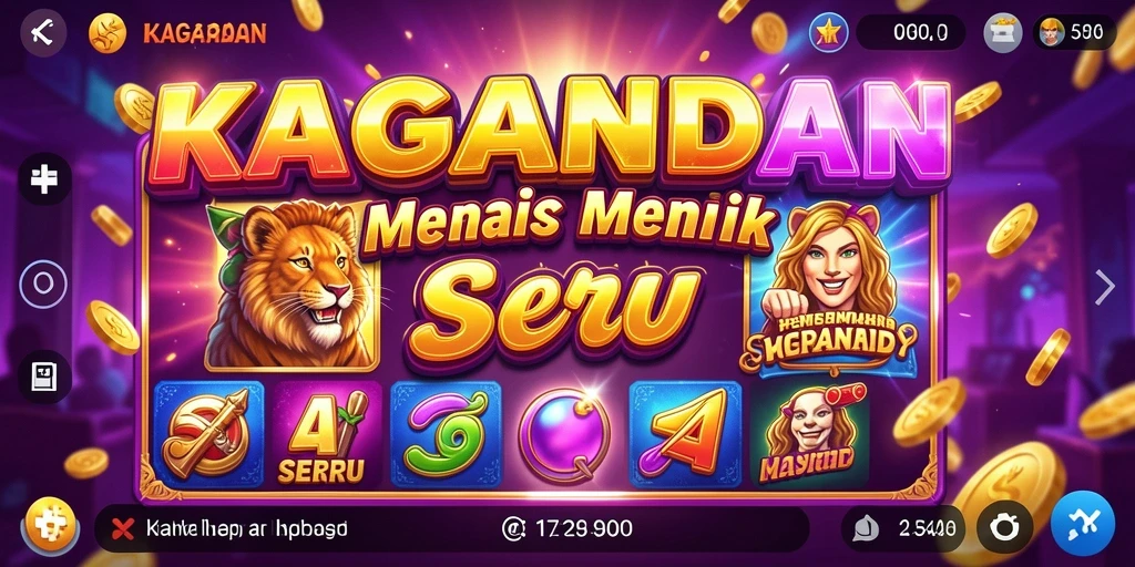 Tampilan menarik dari gameplay Slot KAGANDAN yang menghibur.