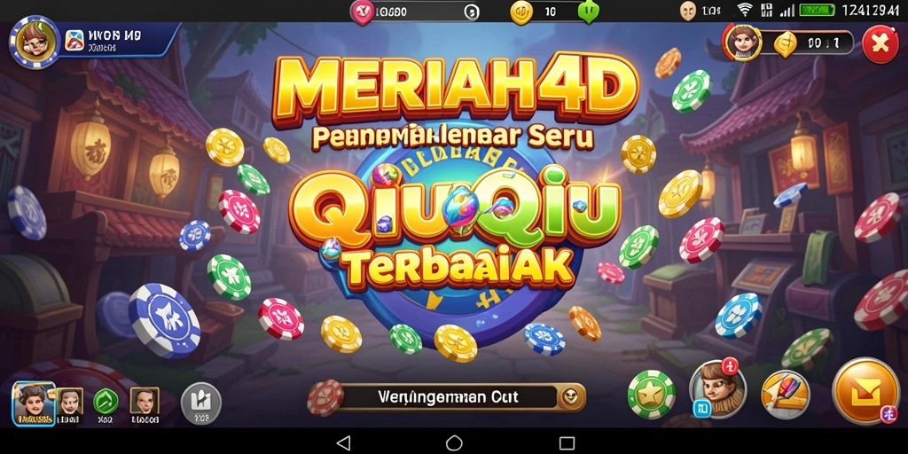 Gameplay seru QiuQiu di MERIAH4D yang mengasyikkan.