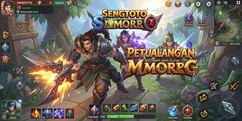 Gameplay seru di dunia fantasi SENGTOTO yang penuh petualangan.